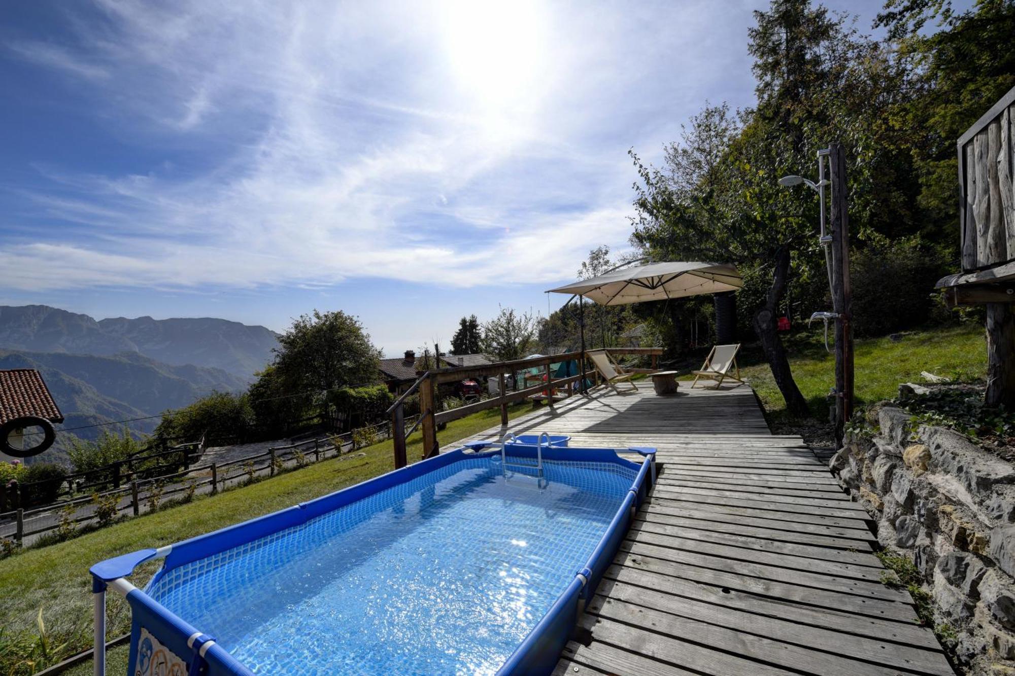 Chalet "Baita Cavacca" Crone Buitenkant foto