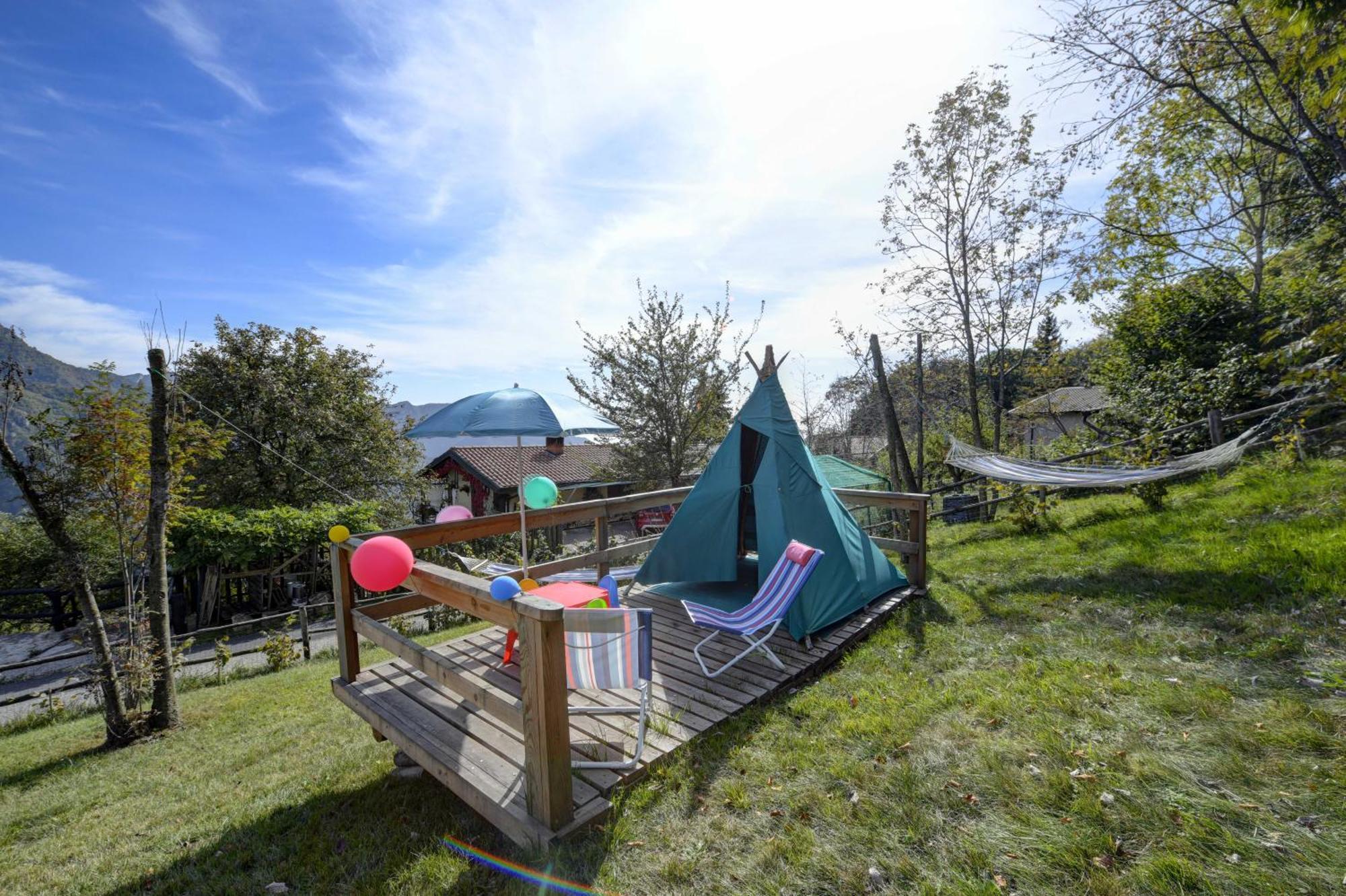 Chalet "Baita Cavacca" Crone Buitenkant foto
