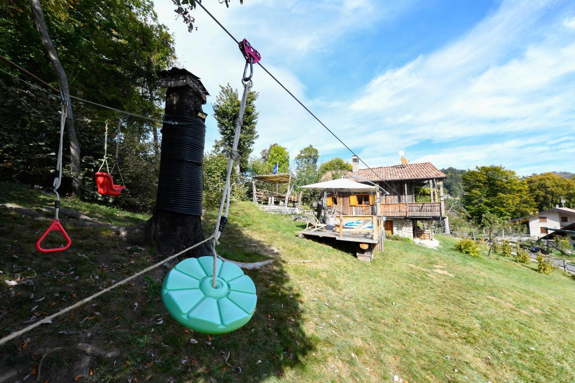 Chalet "Baita Cavacca" Crone Buitenkant foto