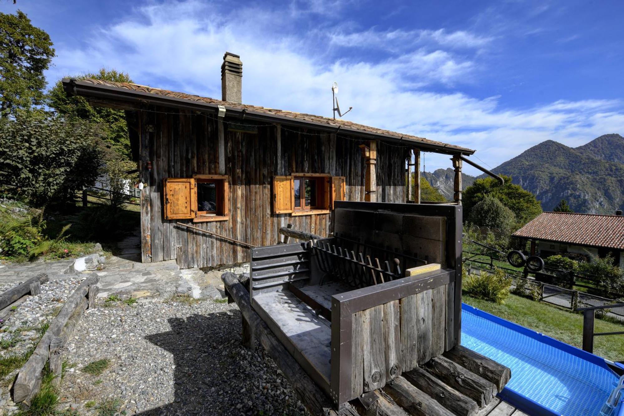 Chalet "Baita Cavacca" Crone Buitenkant foto