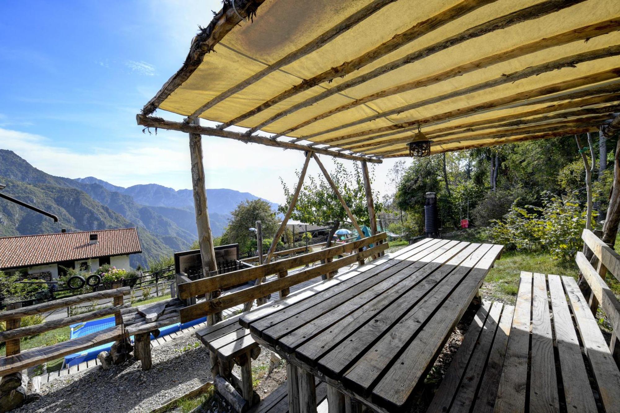 Chalet "Baita Cavacca" Crone Buitenkant foto