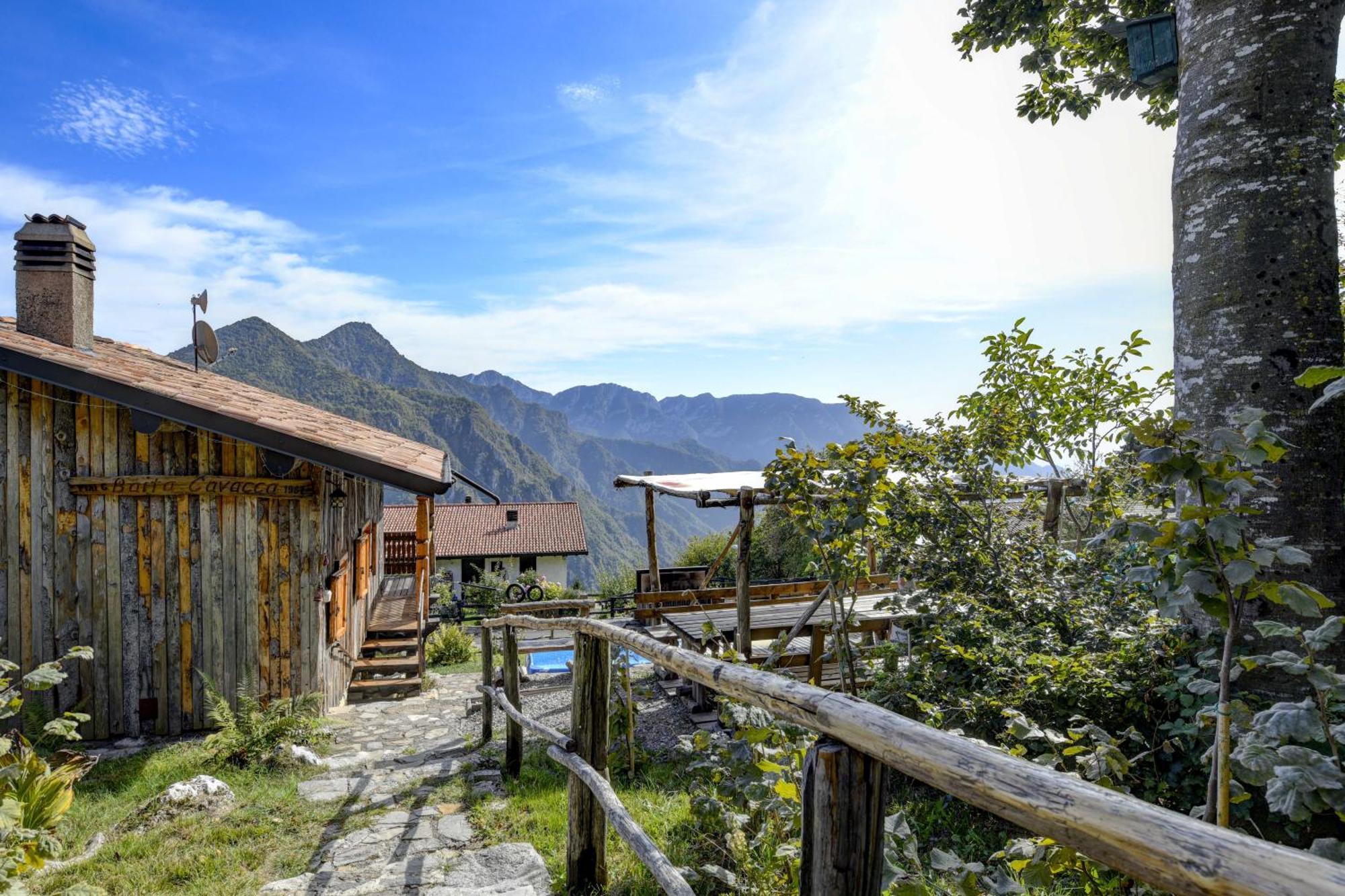 Chalet "Baita Cavacca" Crone Buitenkant foto