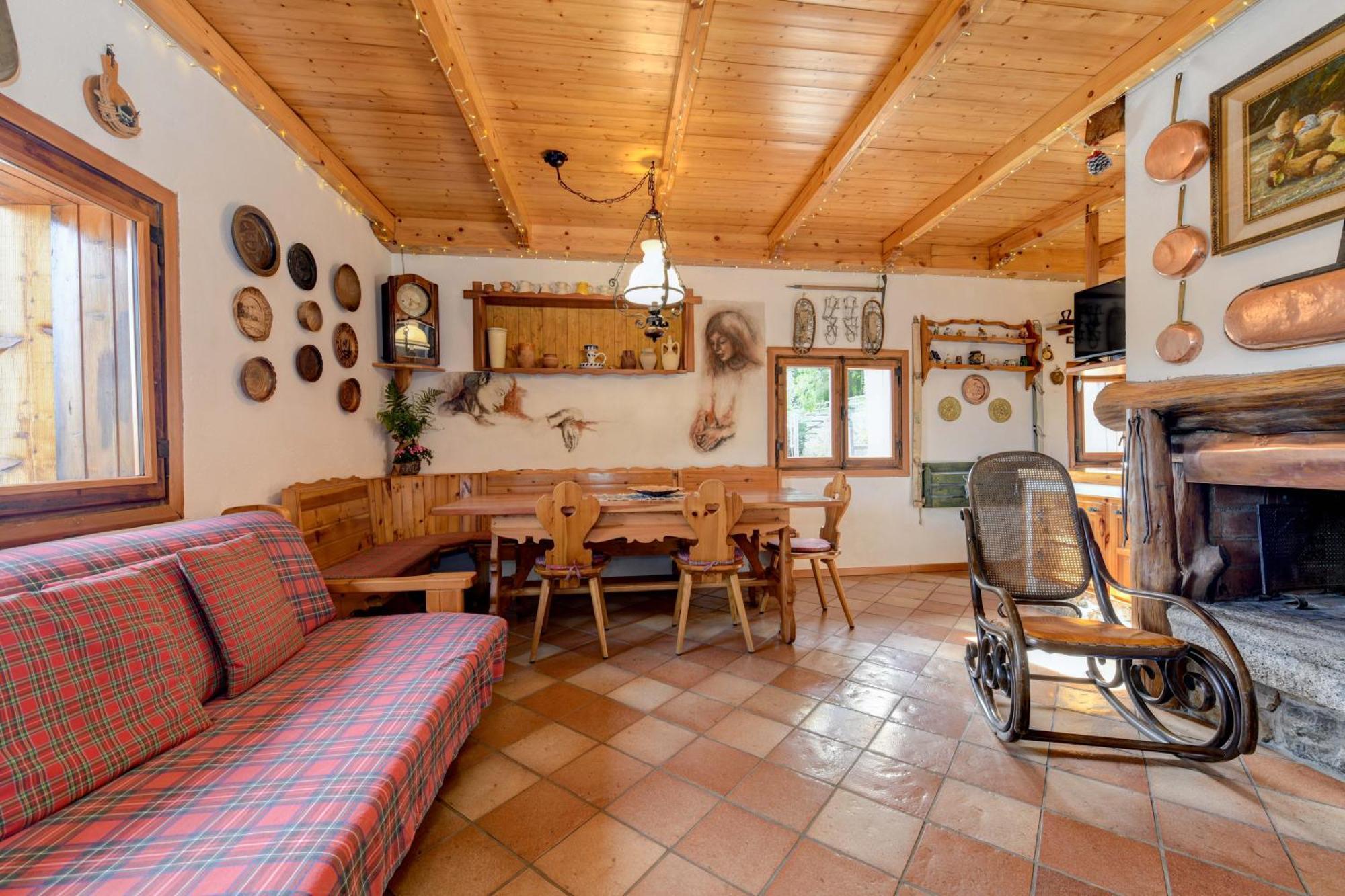 Chalet "Baita Cavacca" Crone Buitenkant foto